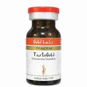 Testogold (Enantato de Testoterona) 250mg/10ml - Gold labs