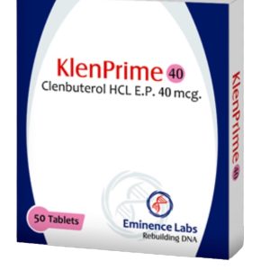 Clembuterol (Klenprime) 40mg/50cp- Eminence labs