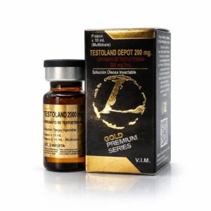 Testoland (Cipionato de Testosterona) 200mg/10ml - Lander Gold