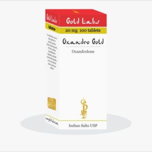 Oxandrolona 100cps/20mg - Gold Labs